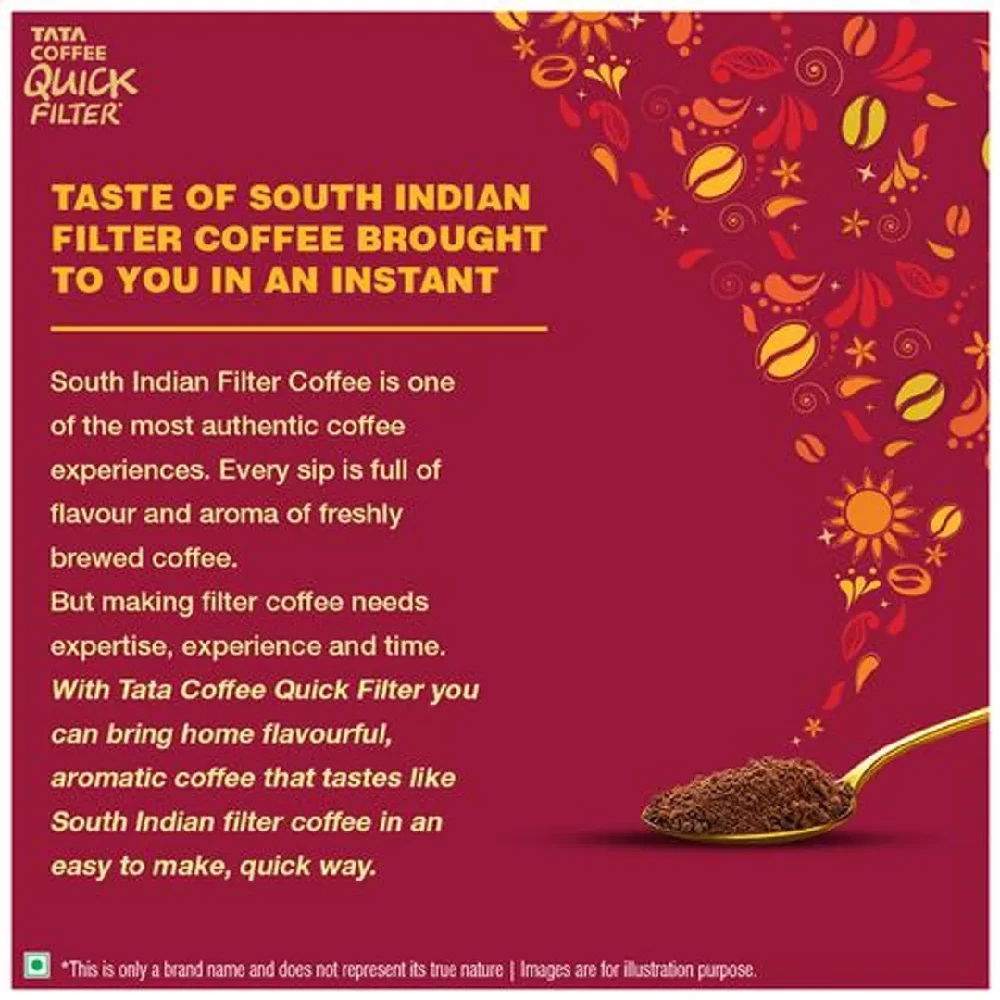 Tata Coffee Quick Filter - Authentic Taste, 50 g-4.webp